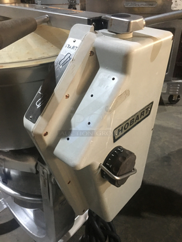 Hobart Commercial Vertical Cutter/Mixer/Mincer! Model HCM450 Serial 311223674! 200V 3Phase! With Casters! - Image 7 of 9