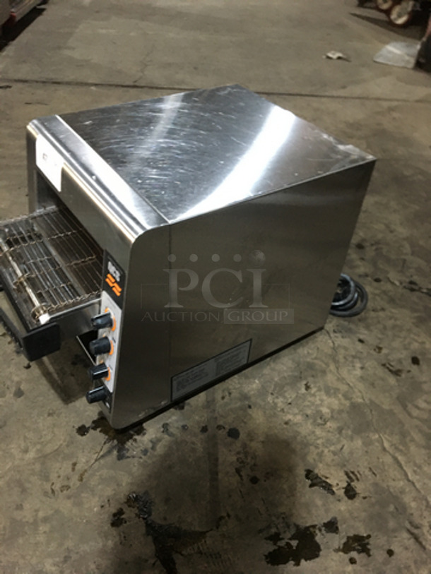 Holman Commercial Countertop Conveyor Toaster! All Stainless Steel! Model QCS2600H Serial TQ260A1013A0035! 208V 1Phase! - Image 2 of 8