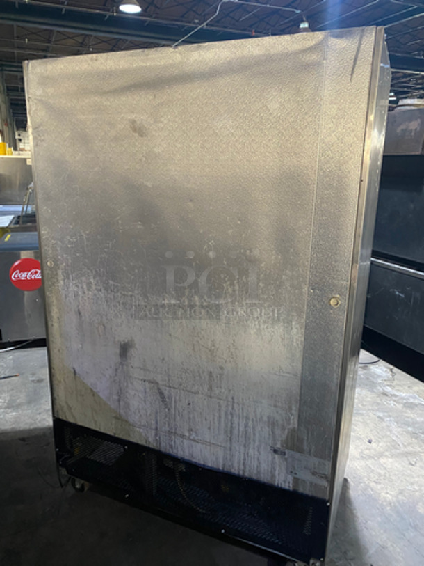 Avantco Commercial 2 Door Reach In Refrigerator! With Poly Coated Racks! All Stainless Steel! Model CFD2RR! 115V! On Commercial Casters! - Image 7 of 8