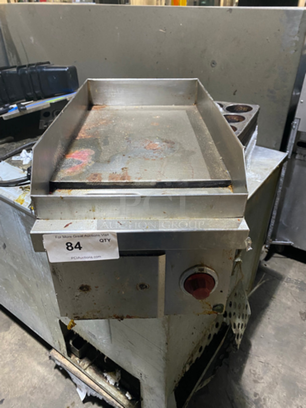 All Stainless Steel Commercial Countertop Electric Powered Flat Top Griddle! - Image 1 of 6
