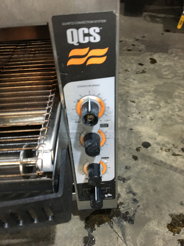 Holman Commercial Countertop Conveyor Toaster! All Stainless Steel! Model QCS2600H Serial TQ260A1013A0035! 208V 1Phase! - Image 6 of 8