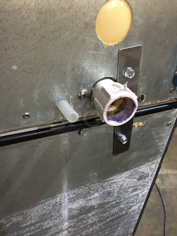 WOW! Hoshizaki Commercial Ice Making Machine! On Ice Bin! All Stainless Steel! Model KM1340MRH Serial C05980A! 208/230V 1Phase! On Legs! 2 X Your Bid! Makes One Unit! - Image 7 of 7