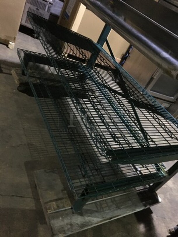 Metro Rack System! With Stainless Steel Prep/Serving Counter! With Metro Rack Shelving Unit Underneath! - Image 5 of 8
