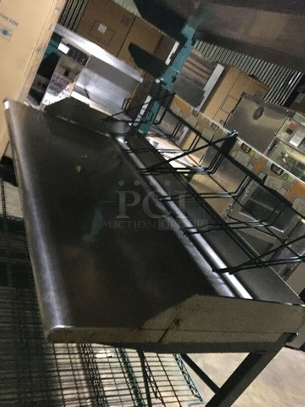 Metro Rack System! With Stainless Steel Prep/Serving Counter! With Metro Rack Shelving Unit Underneath! - Image 6 of 8