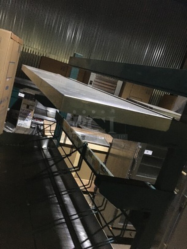 Metro Rack System! With Stainless Steel Prep/Serving Counter! With Metro Rack Shelving Unit Underneath! - Image 7 of 8
