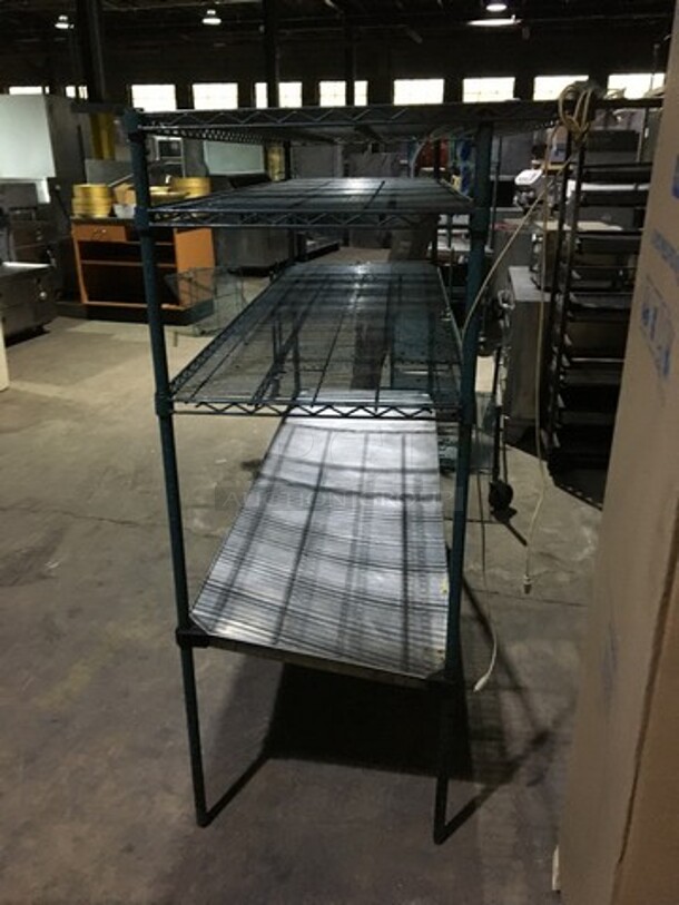 Metro Rack! With Stainless Steel Shelf! On Legs! - Image 3 of 6
