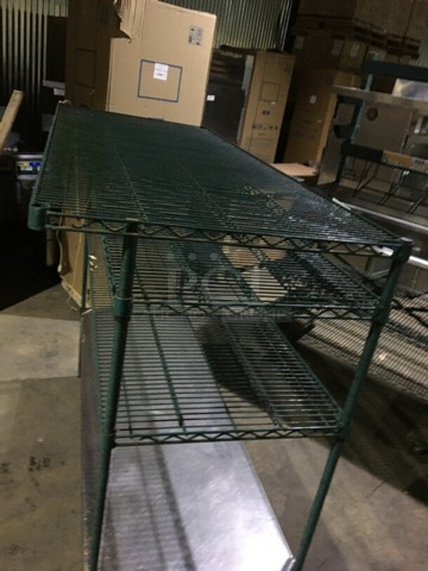 Metro Rack! With Stainless Steel Shelf! On Legs! - Image 6 of 6