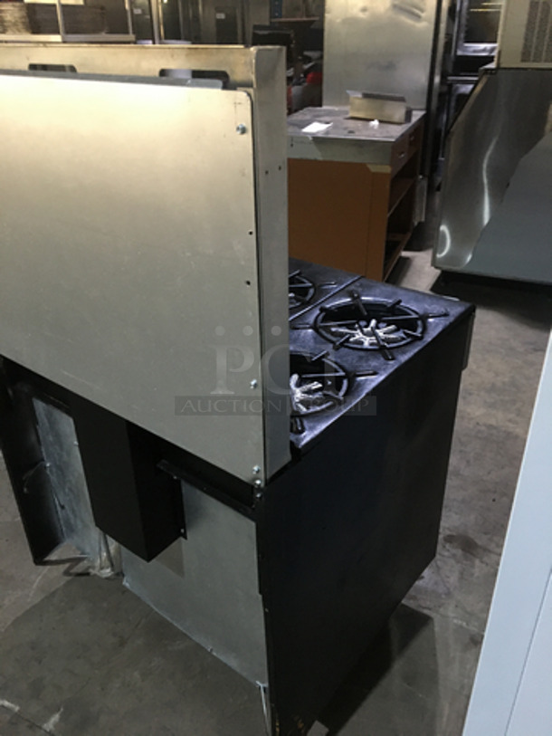 Garland All Stainless Steel Natural Gas Powered 6 Burner Stove! With Full Size Oven Underneath! With Backsplash! - Image 4 of 11