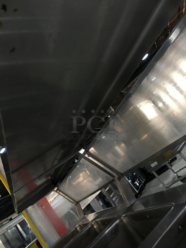 Precision Commercial 4 Well Steam Table! With Underneath Storage Space! With Sneeze Guard! All Stainless Steel Body! Model SST2004UDNYC Serial 679990891! 120V 1Phase! On Commercial Casters! - Image 6 of 9