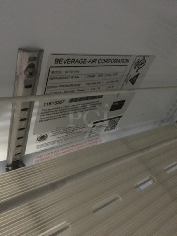 Beverage Air Commercial Refrigerated Open Grab-N-Go Display Case! Model BZ131W! 115V 1Phase!
 - Image 6 of 7