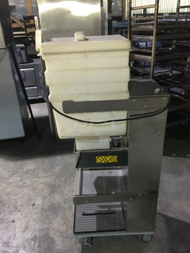 NICE! Automated Equipment Commercial Automated Fry Dispenser! All Stainless Steel Body! Model GDF14EL! 120V! On Commercial Casters! - Image 4 of 7