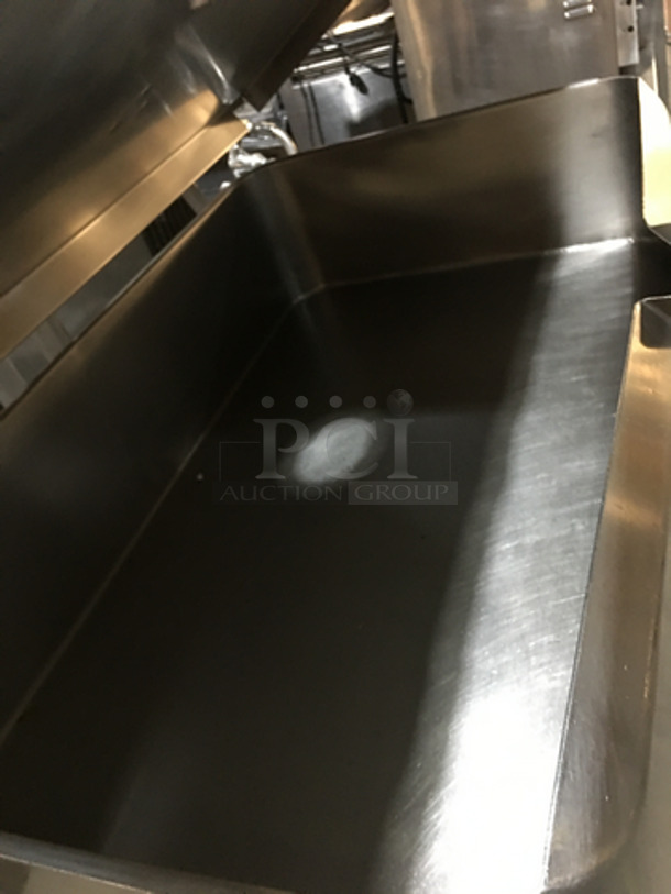 Groen All Stainless Steel Commercial Natural Gas Powered Tilted Braising Pan/Skillet! Model 40 On Legs! - Image 5 of 7