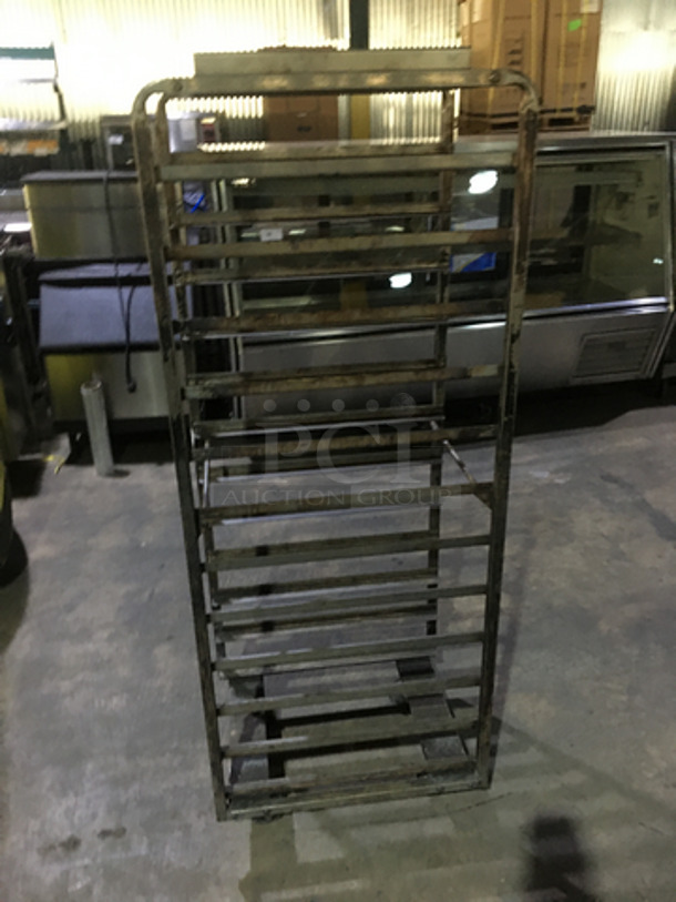 Commercial Pan Transport Rack! Holds Full Size Trays! On Casters! - Image 2 of 5