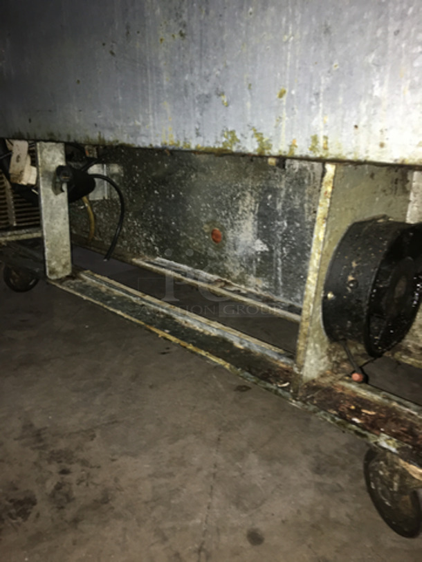 Leader Commercial 2 Door Lowboy/Worktop Cooler! All Stainless Steel! Model NSFB48SC Serial NJ100222! 115V 1Phase! On Casters! - Image 7 of 7