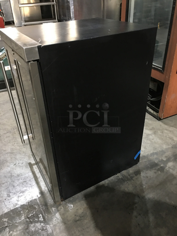 Edge Star Commercial Countertop/Under The Counter Single Door Reach In Wine Cooler Merchandiser! All Stainless Steel! - Image 2 of 7