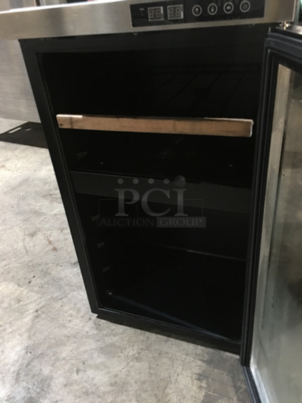 Edge Star Commercial Countertop/Under The Counter Single Door Reach In Wine Cooler Merchandiser! All Stainless Steel! - Image 5 of 7