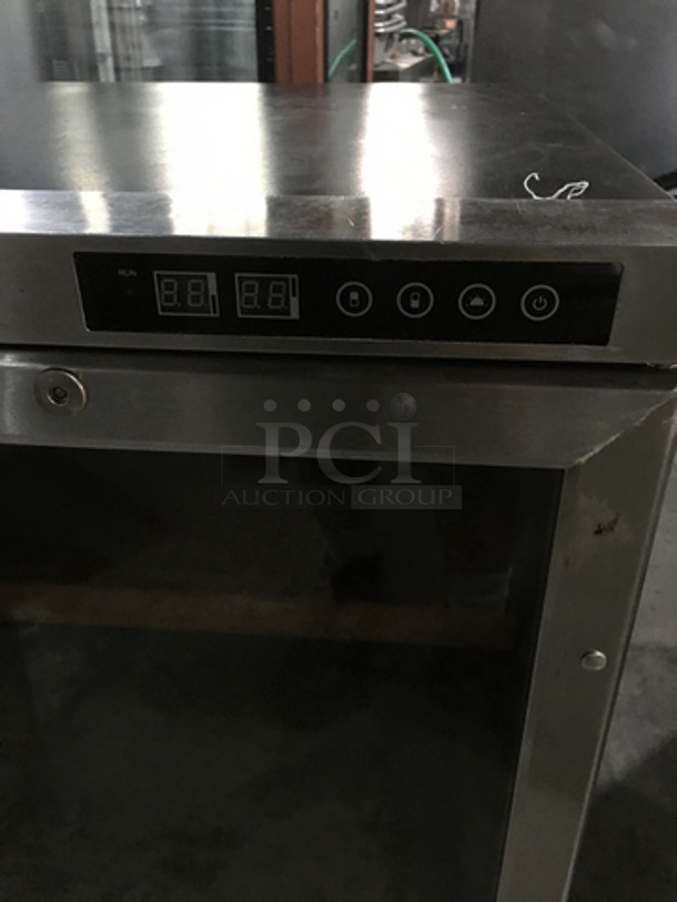 Edge Star Commercial Countertop/Under The Counter Single Door Reach In Wine Cooler Merchandiser! All Stainless Steel! - Image 6 of 7