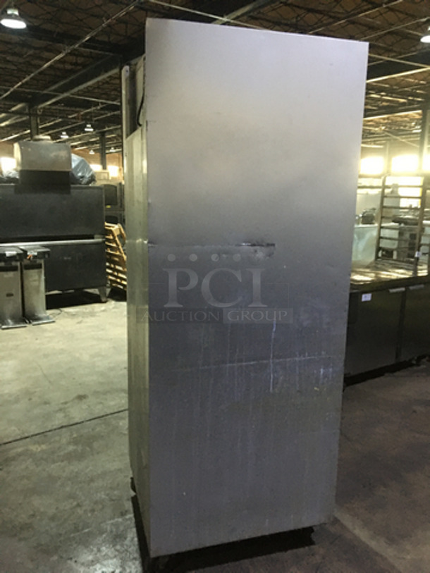 Traulsen Commercial 2 Half Door Reach In Refrigerator! All Stainless Steel! 115V 1Phase! On Commercial Casters! - Image 2 of 9