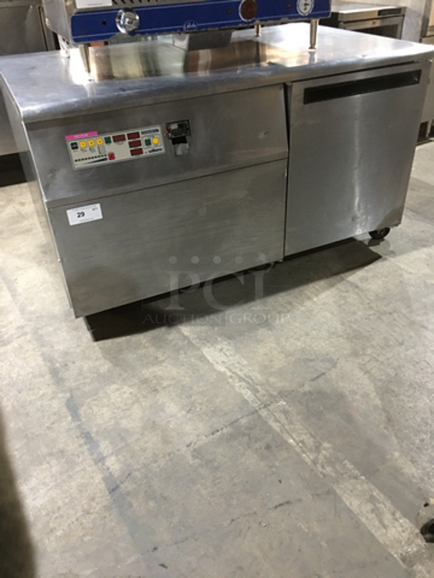 Galaxy By Williams Refrigeration Stainless Steel Blast Chiller! Model WBC60 Serial 0306446468! 208V! On Commercial Casters!