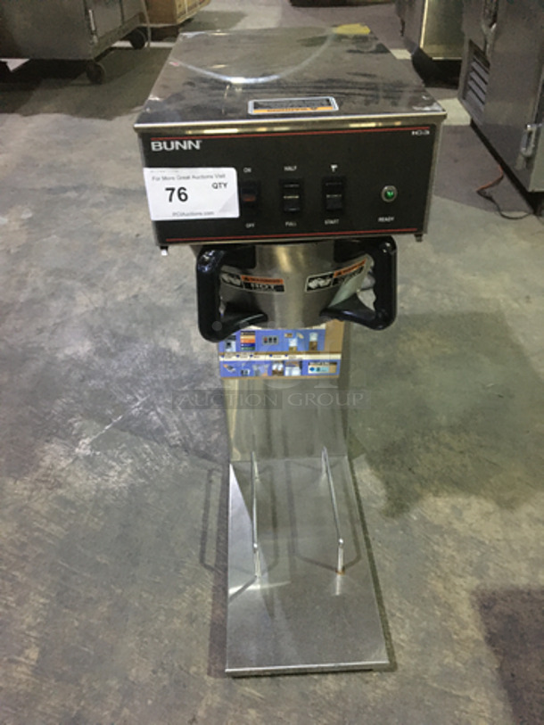 Bunn Commercial Countertop Iced Tea Machine! All Stainless Steel! Model IC3 Serial IC00007974! 120/208V 1Phase!