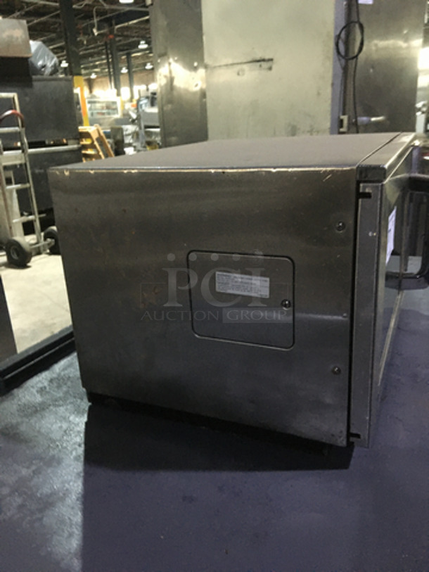 Sharp Commercial Countertop Microwave Oven! With View Through Door! All Stainless Steel! Model R23GTF! 208/230V! - Image 3 of 7