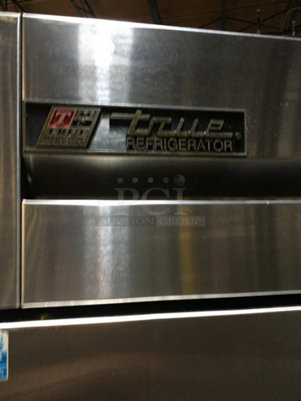 True Commercial 2 Door Reach In Cooler! All Stainless Steel! With Racks! Model T49 Serial 8079857! 115V 1 Phase! On Commercial Casters! - Image 9 of 10