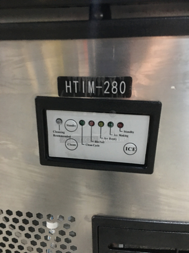 Valpro Commercial Under The Counter Ice Making Machine! All Stainless Steel! Model VPIM280 Serial 8165329! 115V 1Phase! On Legs! - Image 7 of 9