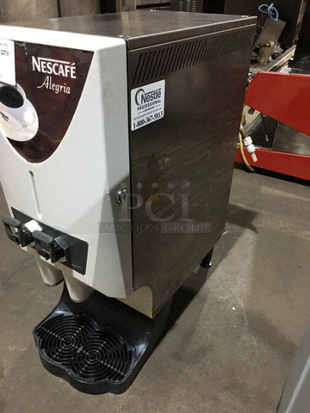 Nescafe Commercial Countertop Hot Beverage Dispenser! Model VCAFE Serial 1404453! 110/230V! - Image 2 of 7