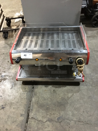 Fiamma Commercial Countertop 2 Group Espresso Machine! With Steam Wand!