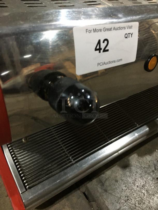 Fiamma Commercial Countertop 2 Group Espresso Machine! With Steam Wand! - Image 6 of 8