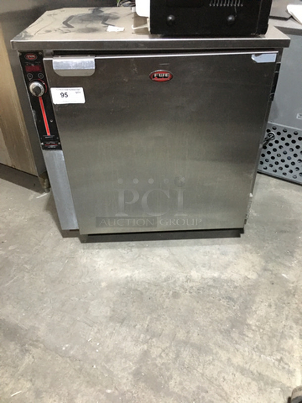 FWE All Stainless One Door Food Warming Cabinet! Model HLCSL18268CHP Serial 165031501! 120V 1 Phase!