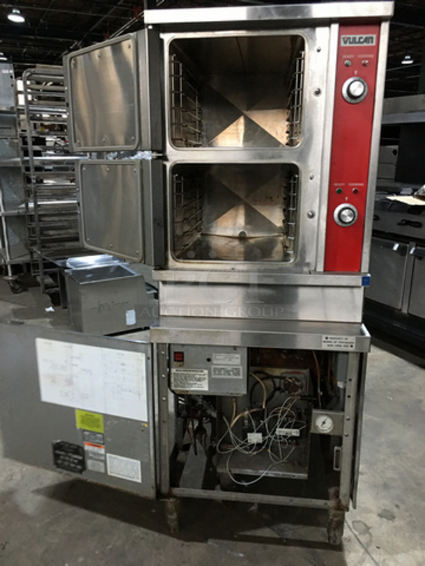 Vulcan Commercial Electric Powered Dual Cabinet Steamer! All Stainless Steel! Model VSX24E Serial 271095042! 208/115V 1/3Phase! On Legs! - Image 4 of 8