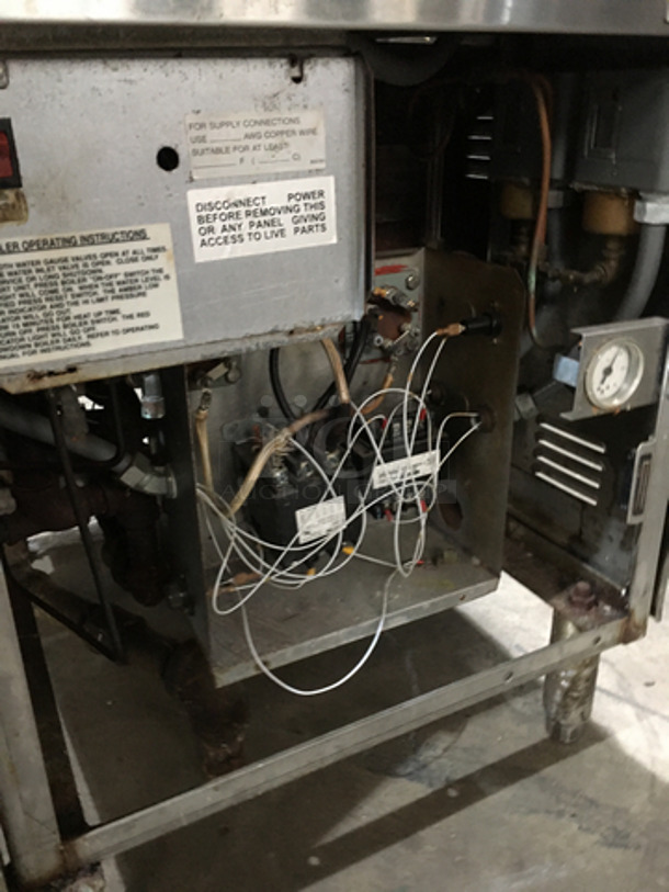 Vulcan Commercial Electric Powered Dual Cabinet Steamer! All Stainless Steel! Model VSX24E Serial 271095042! 208/115V 1/3Phase! On Legs! - Image 6 of 8