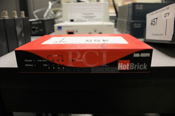 Hot Brick Soho 401VPN Firewall. 5.5x4x1. (Room 105)