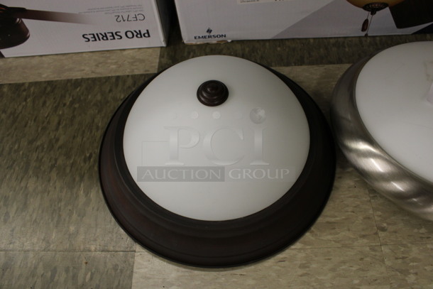 2 Metal Ceiling Lights. 13x13x3, 13x13x5. 2 Times Your Bid! (Room 105) - Image 3 of 4