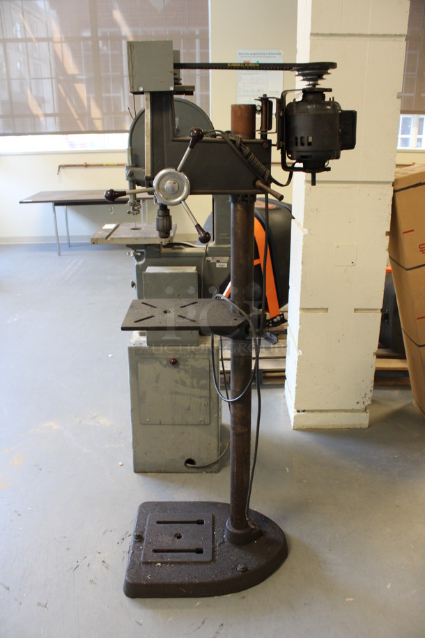 Metal Commercial Floor Style Drill. 18x24x69. (Room 130) - Image 2 of 10