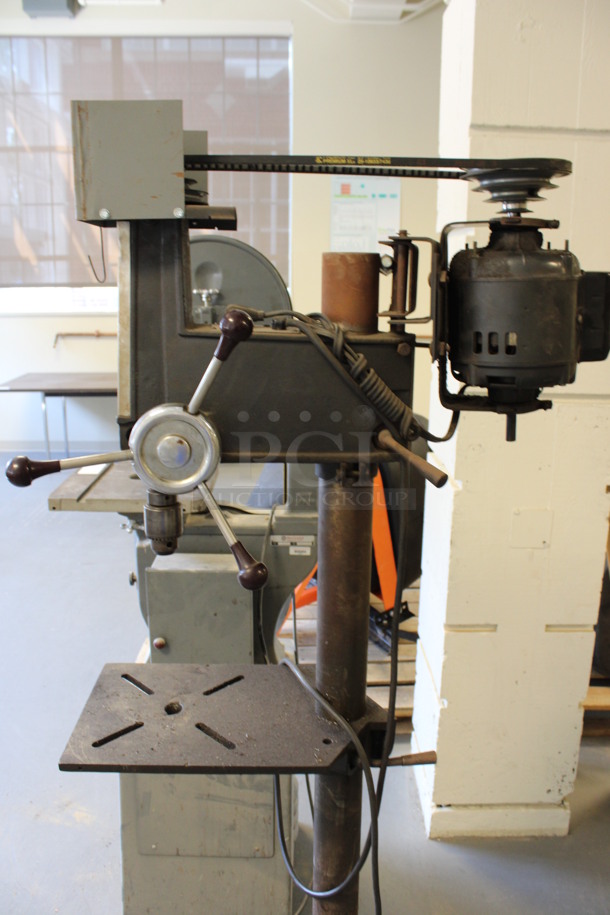 Metal Commercial Floor Style Drill. 18x24x69. (Room 130) - Image 4 of 10