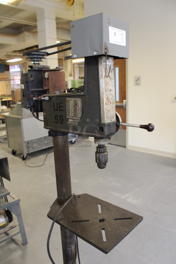 Metal Commercial Floor Style Drill. 18x24x69. (Room 130) - Image 5 of 10