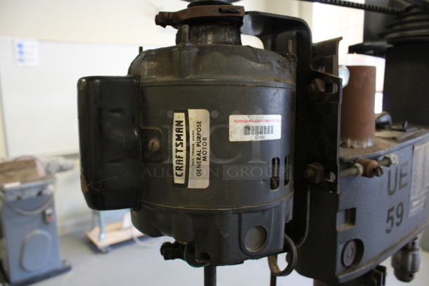 Metal Commercial Floor Style Drill. 18x24x69. (Room 130) - Image 9 of 10