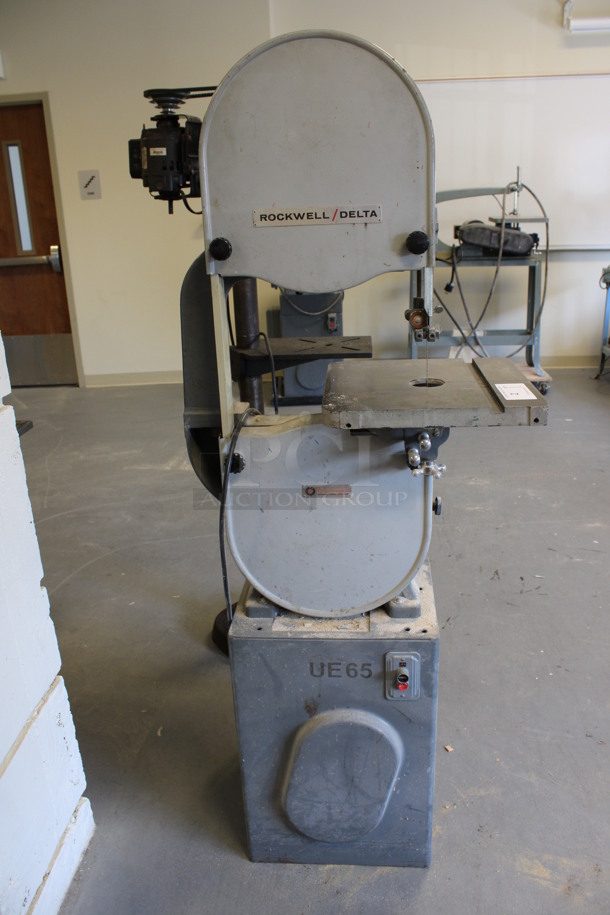 Rockwell Delta Model 28-200 Metal Commercial Floor Style Band Saw. 115 Volts, 1 Phase. 20x25x65. (Room 130) - Image 3 of 10