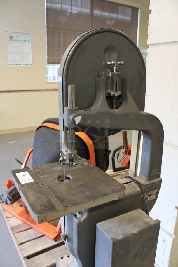 Rockwell Delta Model 28-200 Metal Commercial Floor Style Band Saw. 115 Volts, 1 Phase. 20x25x65. (Room 130) - Image 5 of 10