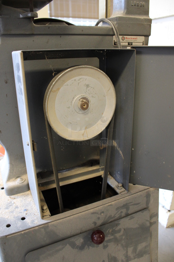 Rockwell Delta Model 28-200 Metal Commercial Floor Style Band Saw. 115 Volts, 1 Phase. 20x25x65. (Room 130) - Image 7 of 10