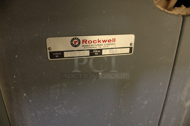 Rockwell Delta Metal Commercial Floor Style 10" Unisaw. 46x35x37. (Room 130) - Image 11 of 11