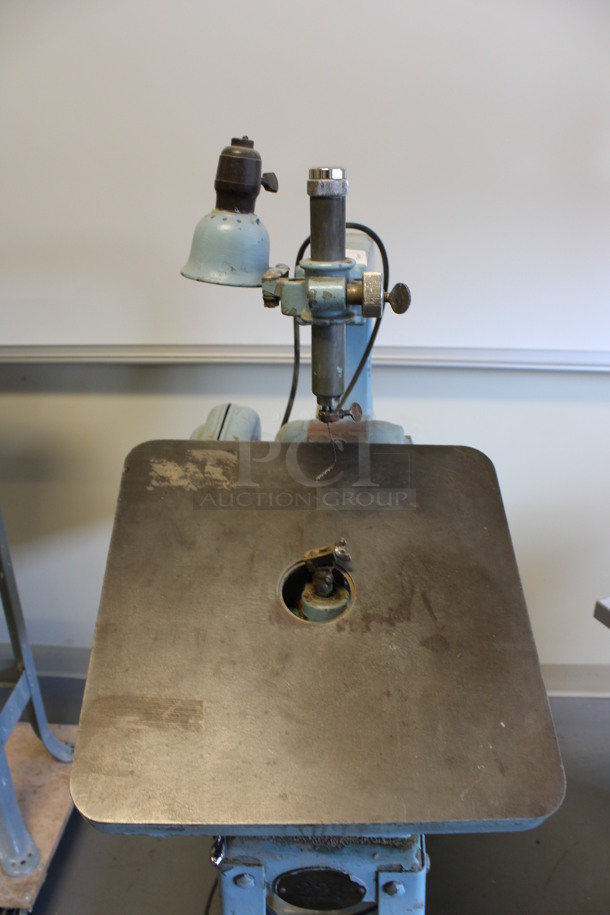 Milwaukee Delta Metal Commercial Floor Style Scroll Saw. 15x36x54. (Room 130) - Image 4 of 10