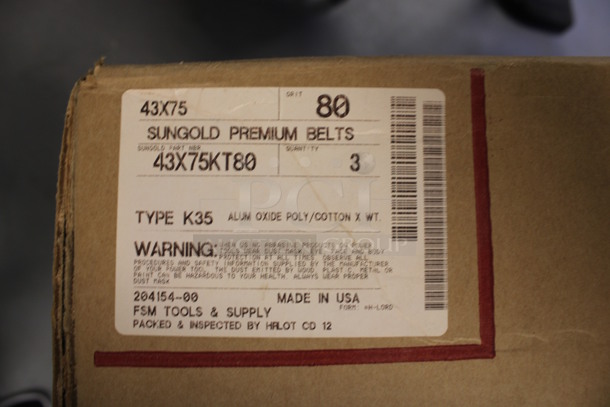 BRAND NEW IN BOX! Sungold Premium Belts. Quantity of 3. (Room 130) - Image 2 of 4