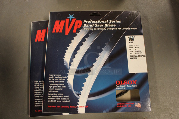 3 BRAND NEW IN BOX! MVP Olson Professional Series Band Saw Blades. 3 Times Your Bid! (Room 130) - Image 2 of 4