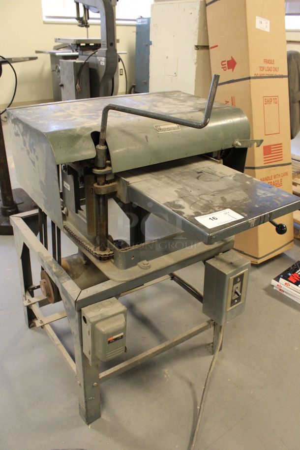 Sears Roebuck Model 283990 Metal Commercial Floor Style Router? 28x42x42. (Room 130) - Image 2 of 12
