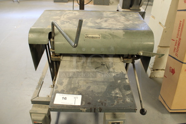 Sears Roebuck Model 283990 Metal Commercial Floor Style Router? 28x42x42. (Room 130) - Image 4 of 12