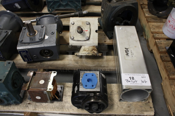 ALL ONE MONEY! Pallet Lot of Various Machine Parts Including Boston Gear Parts! (Room 130) - Image 5 of 10