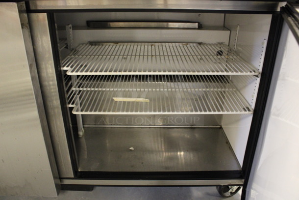 True Model TSSU-60-24M-B-ST Stainless Steel Commercial Sandwich Salad Prep Table Bain Marie Mega Top w/ Cutting Board on Commercial Casters. 115 Volts, 1 Phase. 60x34x46.5. (Room 130) - Image 8 of 9